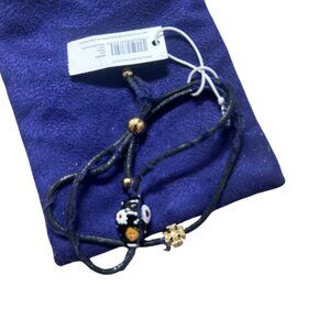 Tory Burch Shell Slider Bracelet in Gold NWT